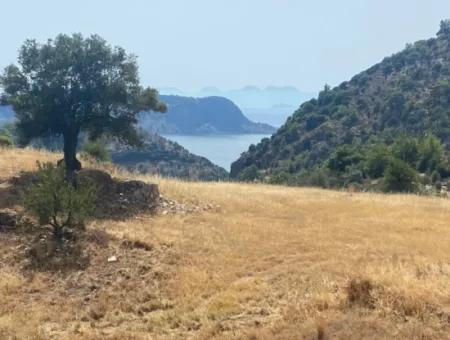 Single Title Deed Field With Sea And Lake Views In Gökbel Area